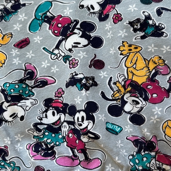VERA BRADLEY DISNEY BANDED JOGGER PAJAMA PANTS:NWT MICKEY MOUSE FAMILY FUN (M) - Picture 6 of 12
